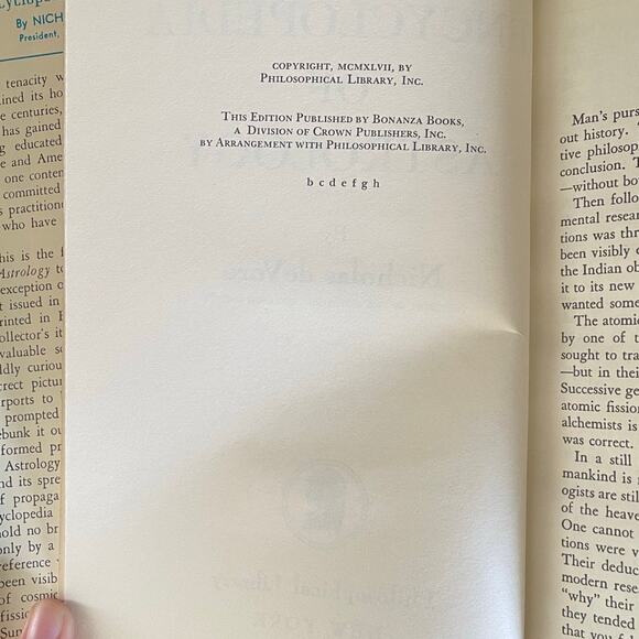 Encyclopedia of Astrology by Nicholas Devore | 1947 | Vintage Metaphysical Book - Picture 3 of 15